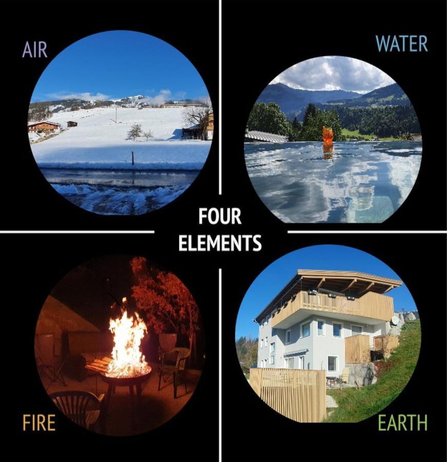 4 Elements Apartment ฮอพฟ์การ์เทน อิม บริกเซนทัล ภายนอก รูปภาพ